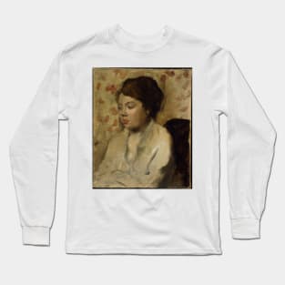 Portrait of a Young Woman Long Sleeve T-Shirt